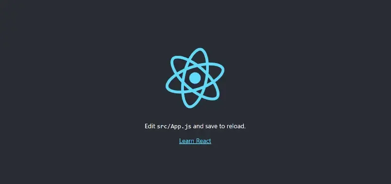 react logo