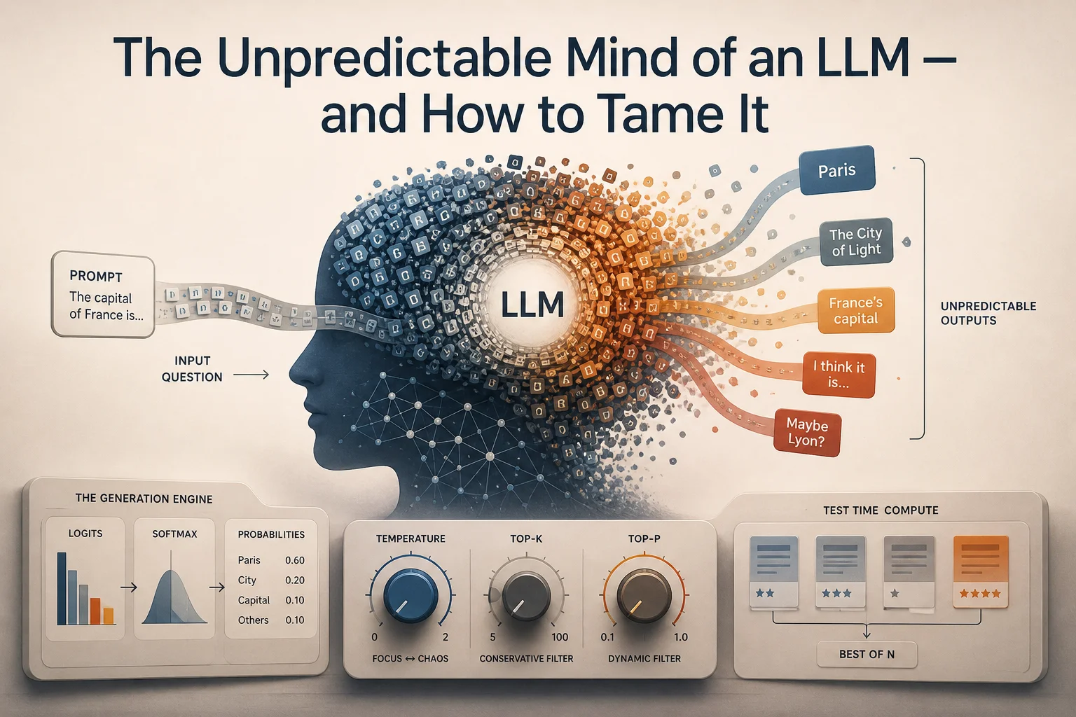 The Unpredictable Mind of an LLM — and How to Tame It