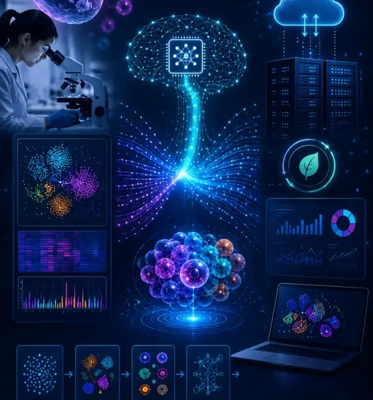 Accelerating Single-Cell Analysis with AI-Optimized, Resource-Efficient Computing
