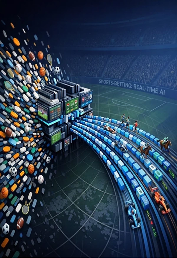 Sports betting AI platform with real-time odds
