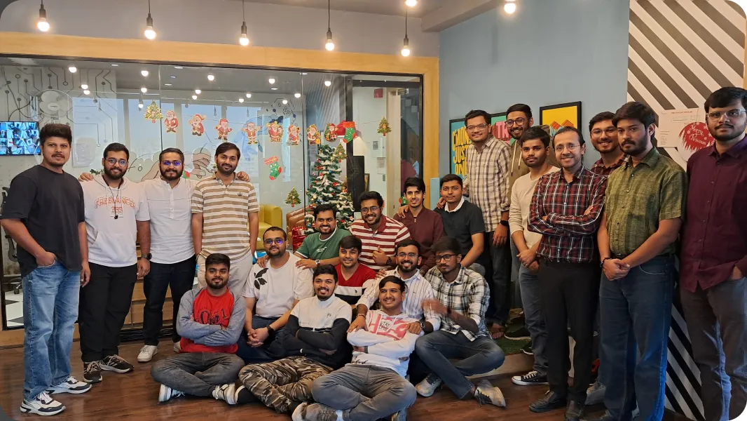 Team photo in the Infocusp office